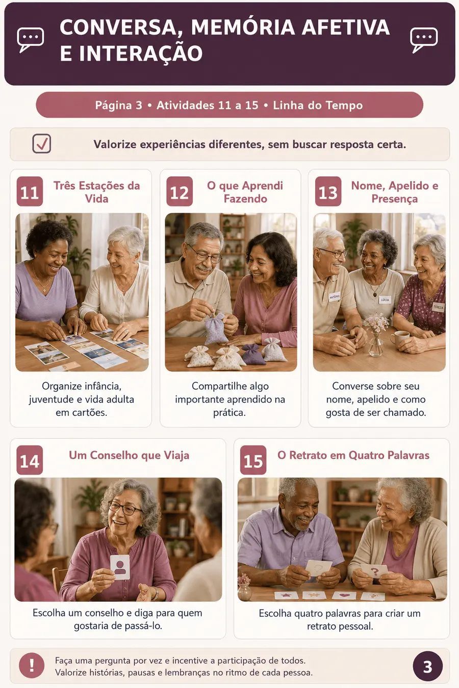 Conversa e Memória Afetiva